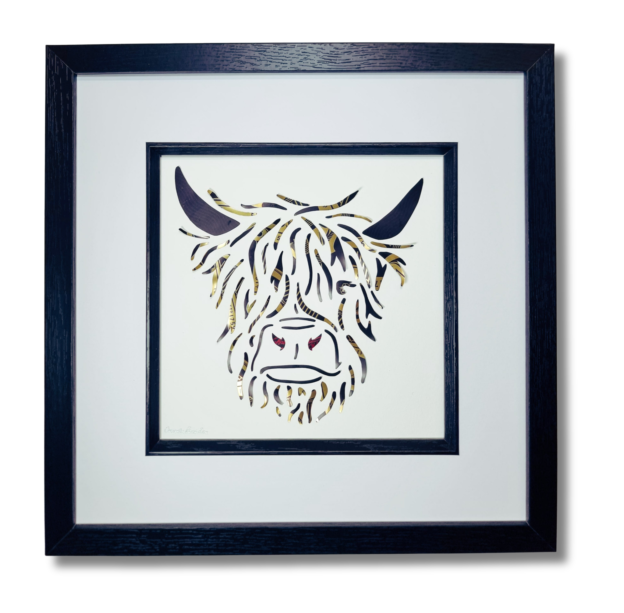 The Stoic Highland Cow