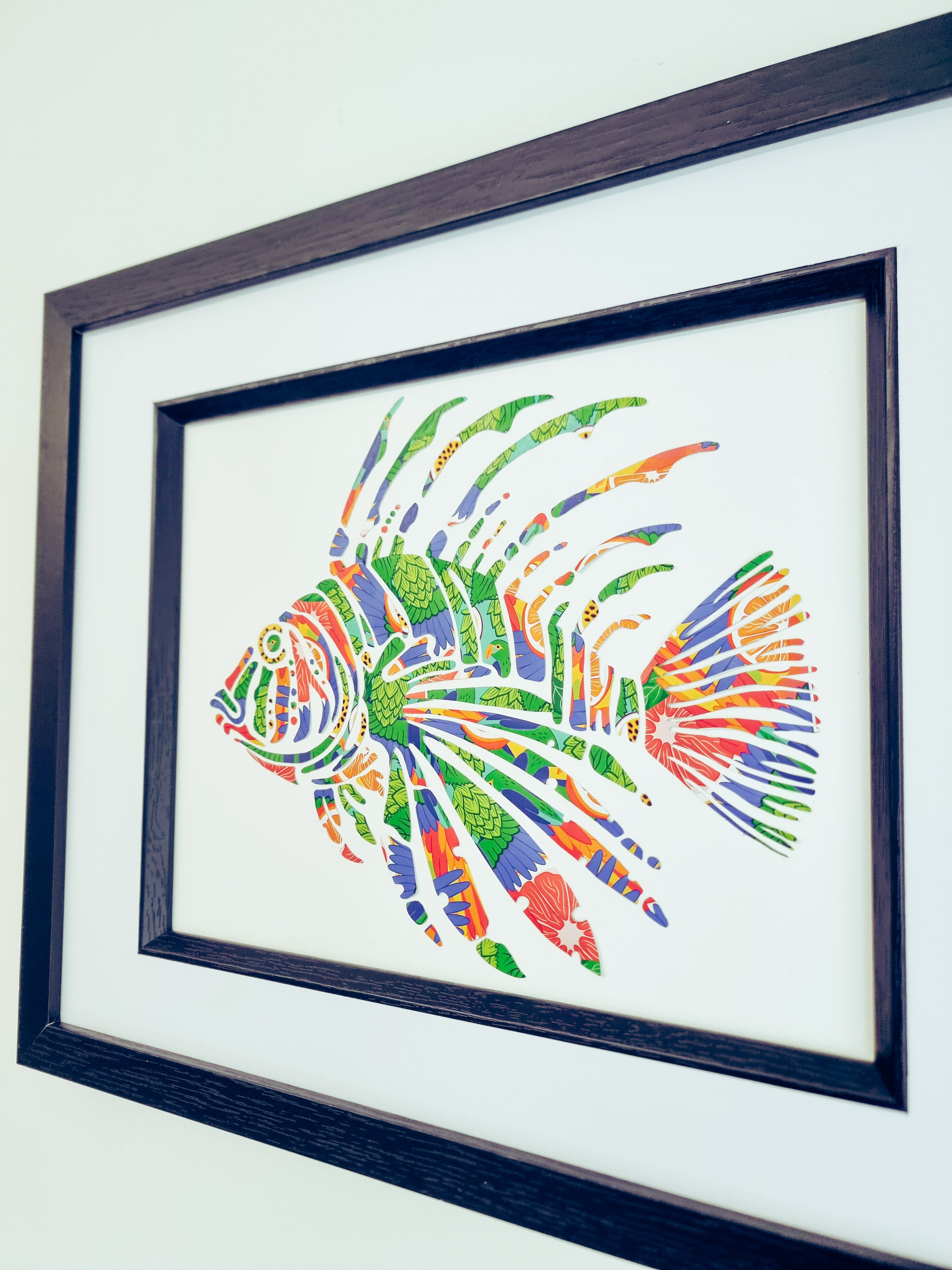 The Vibrant Lionfish