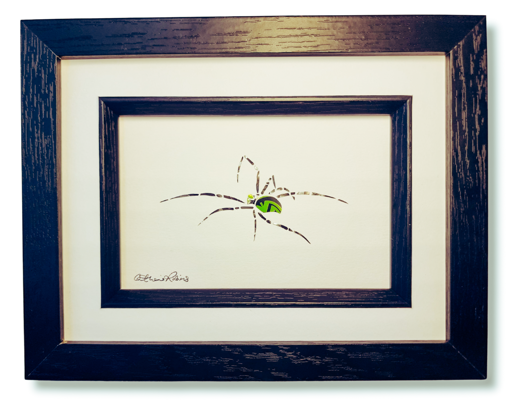 Green Body Spider