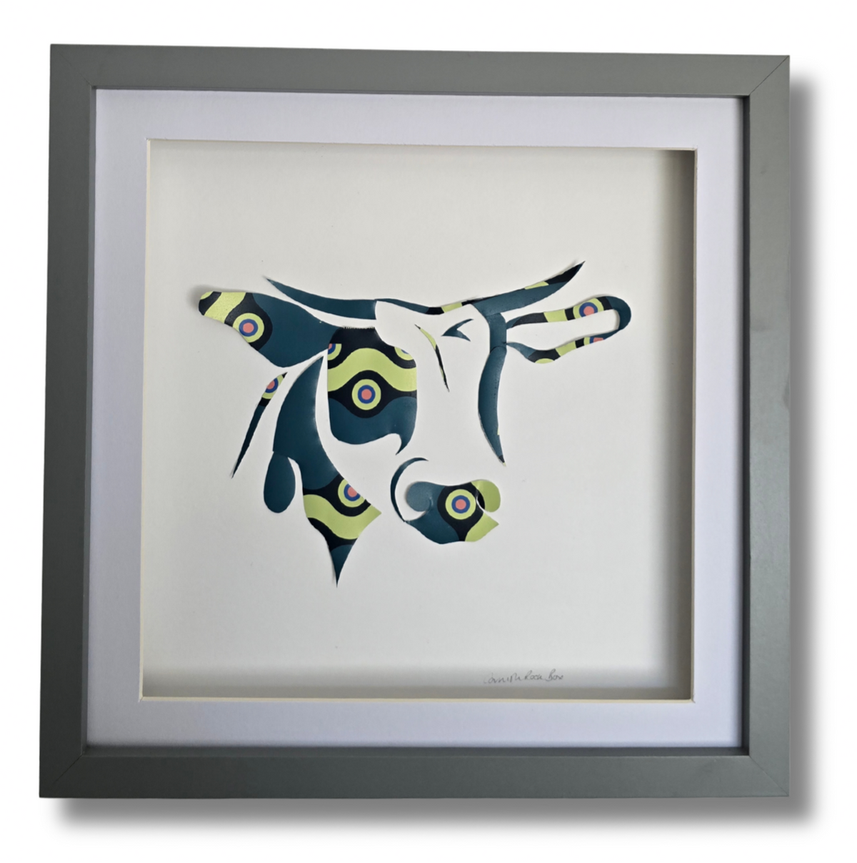 Bullseye Cow