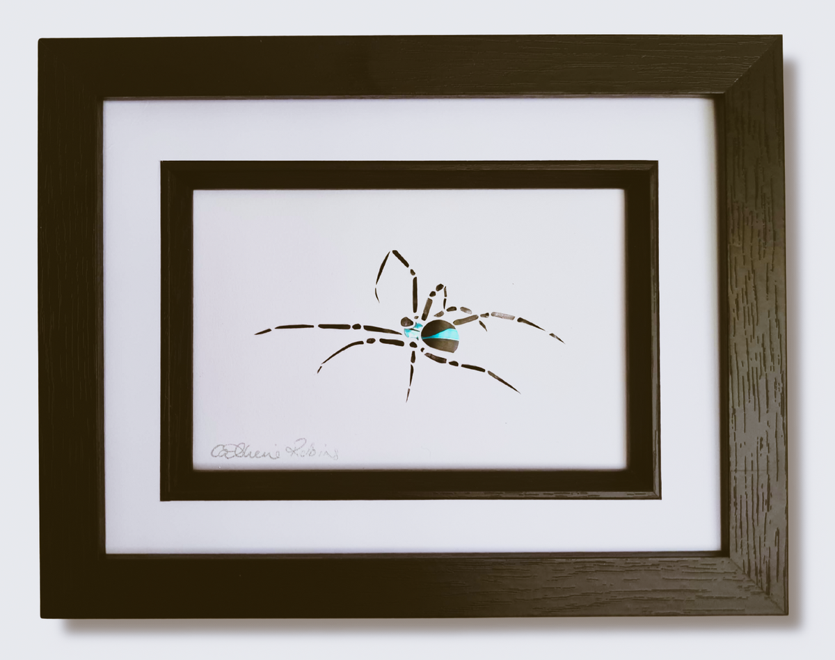 Blue Back Spider