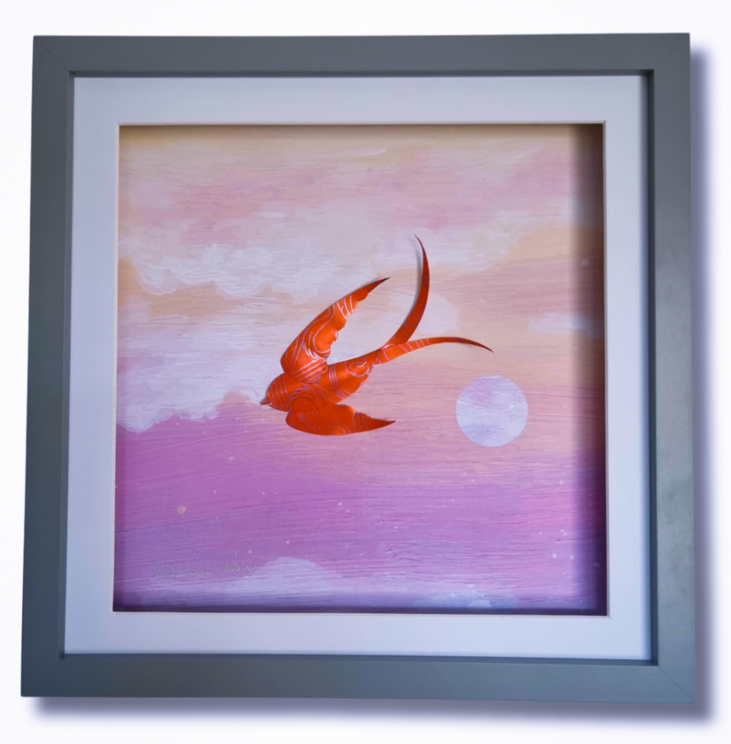 Flaming swallow