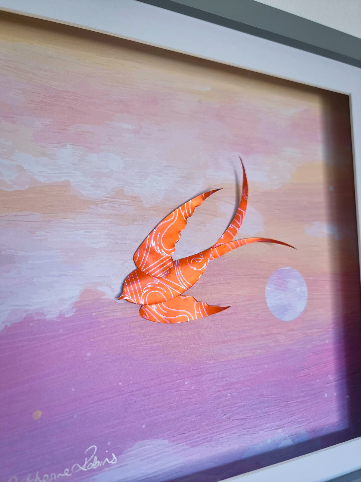 Flaming swallow