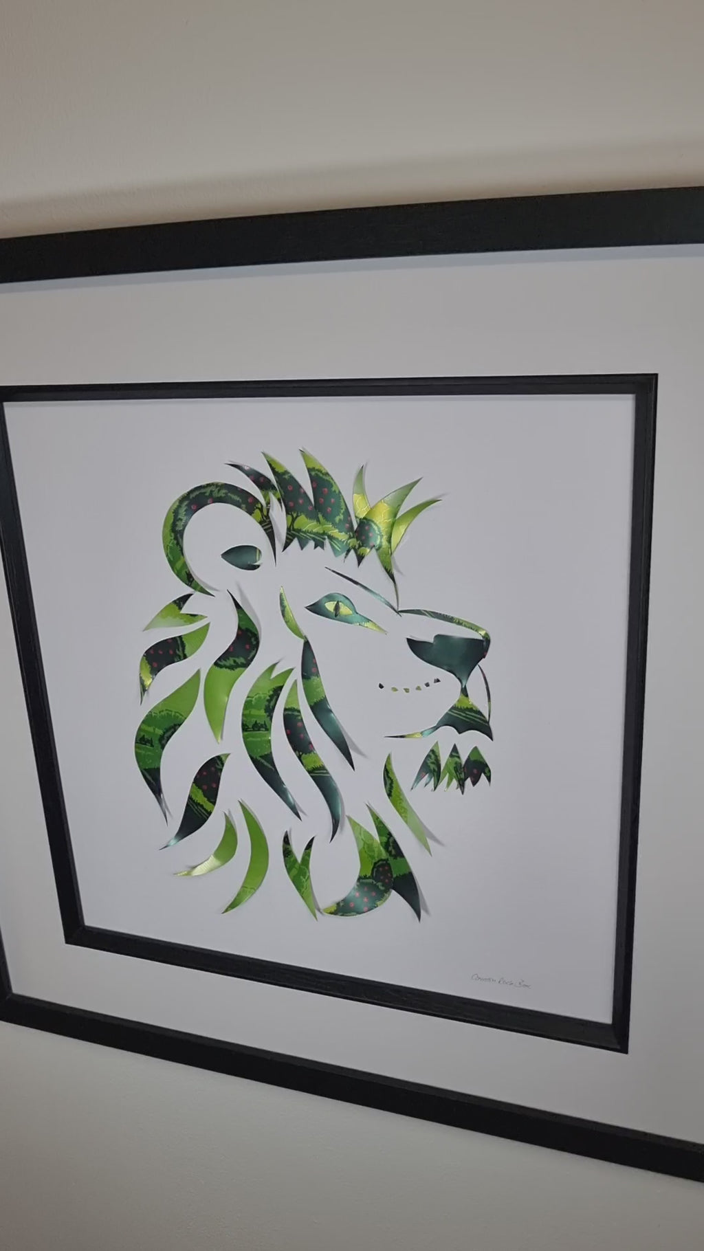 The Majestic Lion